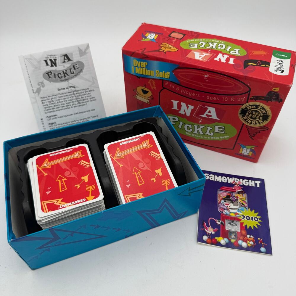 In a Pickle Board Game 2004 Edition Family Games